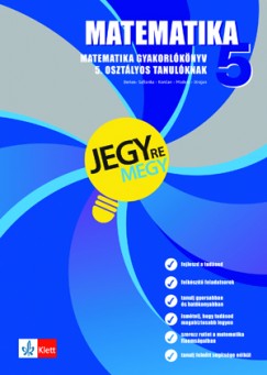 Tanja Koncan - Vilma Moderc - Rozalija Strojan - Lrincz Anna   (Szerk.) - Matematika 5 - Jegyre megy